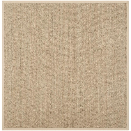 Safavieh Natural Fiber Square Area Rug Natural & Beige - 9 x 9 ft. NF115A-9SQ